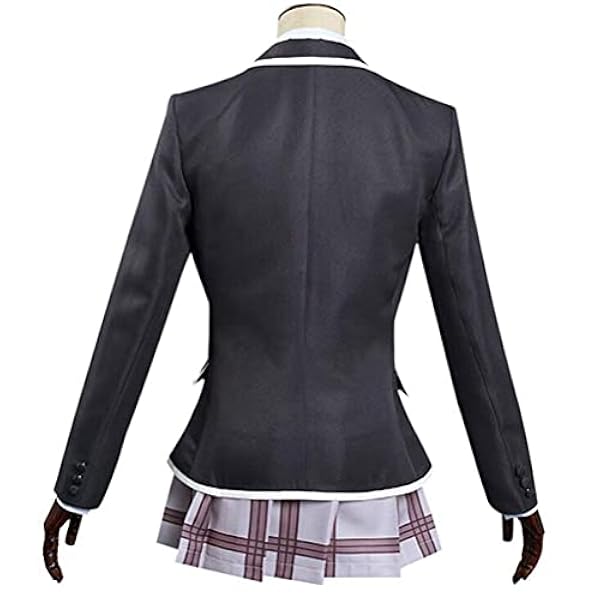 Cosplay Kostuum Hoogbouw Invasie Mayuko Nise Cosplay Kostuum Womens Japanse Schooluniform Volwassen Zwarte Anime Outfit Cosplay Kostuum